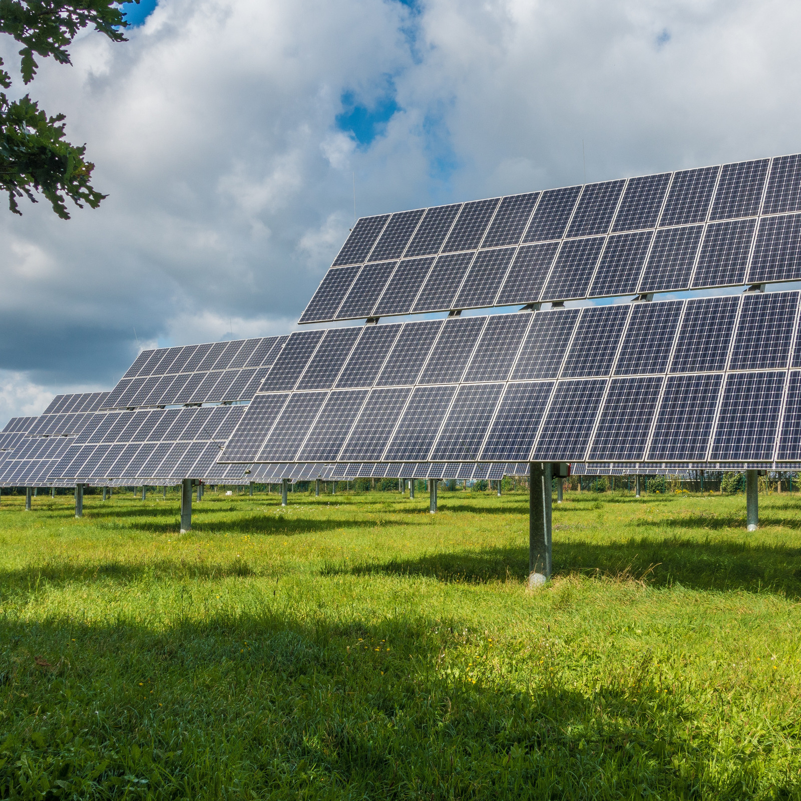 Usinas solares em solo instaladas pela RP Soluções